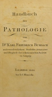 Cover of: [Handbuch der Pathologie.]