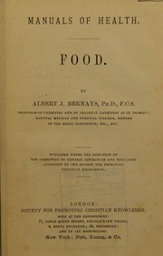 Cover of: Food by Albert James Bernays
