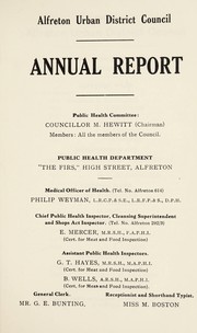 [Report 1960] by Alfreton (England). Urban District Council