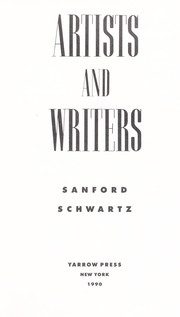 Cover of: Artists and writers