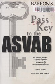 Pass key to the ASVAB by Terry L. Duran