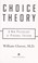 Cover of: Choice theory