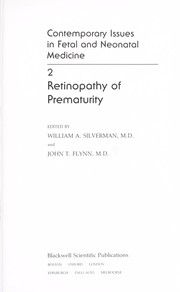 Cover of: Retinopathy of prematurity