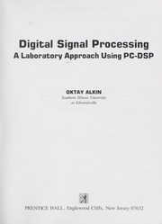 Cover of: Digital signal processing: a laboratory approach using PC-DSP