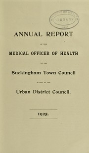 Cover of: [Report 1925]