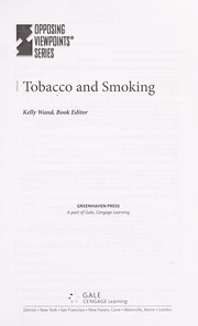 Cover of: Tobacco and smoking / Kelly Wand, book editor