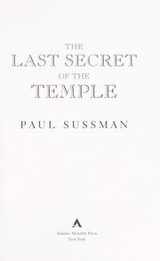 Cover of: The last secret of the temple by Paul Sussman