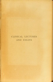 Cover of: Clinical lectures and essays on abdominal and other subjects