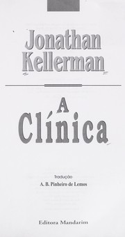 Cover of: Clínica, A by 
