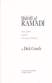 Cover of: The sheriff of Ramadi : Navy SEALs and the winning of al-Anbar