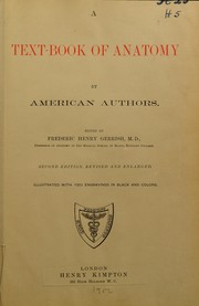 Cover of: A text-book of anatomy