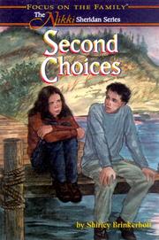 Cover of: Second choices