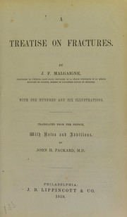 Cover of: A treatise on fractures