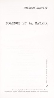 Cover of: Boleros en la Habana