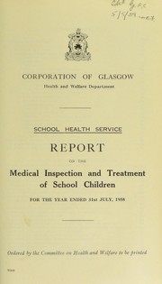 Cover of: [Report 1958]