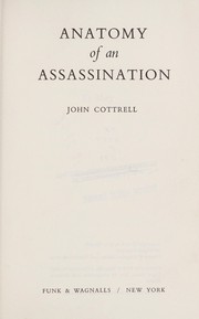 Cover of: Anatomy of an assassination.