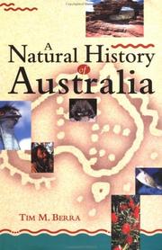 Cover of: A Natural History of Australia (Natural World) by Tim M. Berra