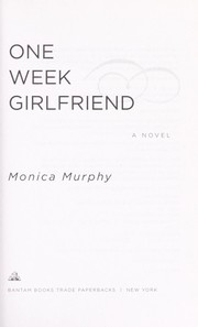 Cover of: One Week Girlfriend: a novel