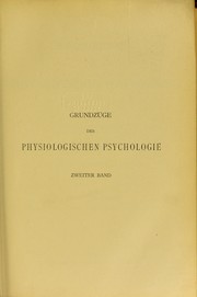 Cover of: Grundz©ơge der physiologischen Psychologie