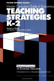 Cover of: Teaching strategies K-2: teacher resource manual