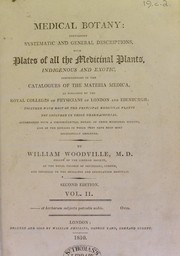 Cover of: Medical botany by William Woodville