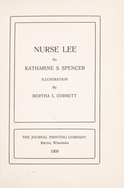 Nurse Lee by Katharine S. Spencer