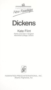 Cover of: Dickens by Kate Flint