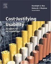 Cover of: Cost-Justifying Usability, Second Edition | 