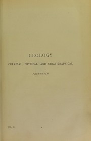 Cover of: Geology by Joseph Prestwich