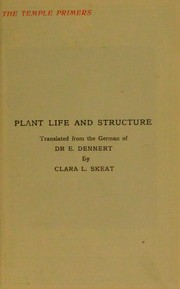 Cover of: Plant life and structure | Eberhard Dennert