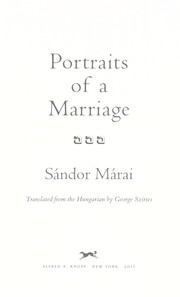 Cover of: Portraits of a marriage