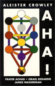 Cover of: Aha!: being liber CCXLII