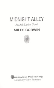 Cover of: Midnight alley: an Ash Levine novel