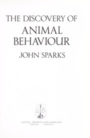 Cover of: The discovery of animal behaviour