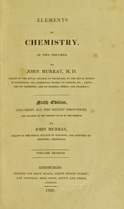 Cover of: Elements of chemistry, in two volumes