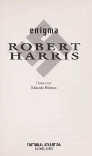 Enigma by Harris, Robert