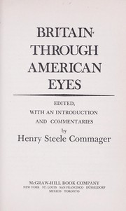Cover of: Britain through American eyes.