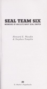 Cover of: SEAL Team Six: memoirs of an elite Navy SEAL sniper