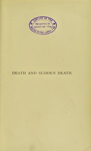 Cover of: Death and sudden death