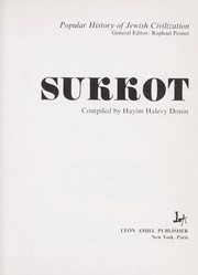 Cover of: Sukkot by Hayim Halevy Donin