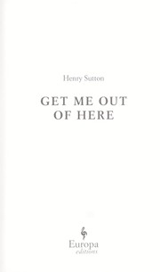 Cover of: Get me out of here