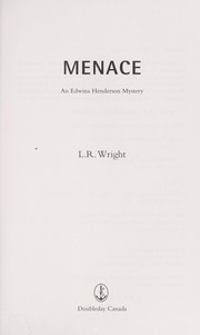 Cover of: Menace: an Edwina Henderson mystery