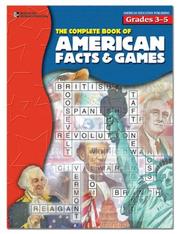 Cover of: The Complete Book of American Facts and Games