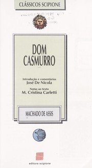 Cover of: Dom Casmurro; o Alienista by 