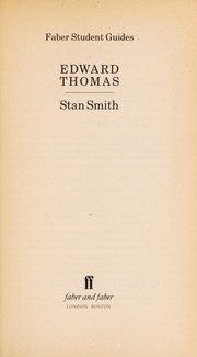 Edward Thomas by Stan Smith