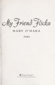 Cover of: My friend Flicka