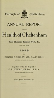 Cover of: [Report 1948]