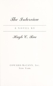 Cover of: The interview, a novel