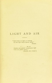 Cover of: Light and air | Fletcher, Banister