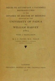 [A facsimile reproduction of the diploma of Doctor of Medicine granted by the University of Padua to William Harvey, 1602] by Padua University